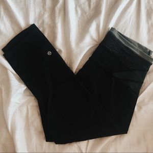 Lululemon Hi-Rise Wunder Under Crop leggings
